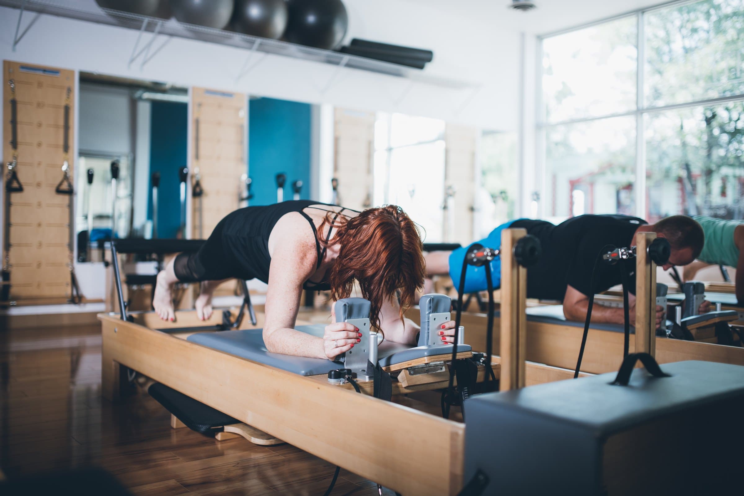 You can see the street from the reformer